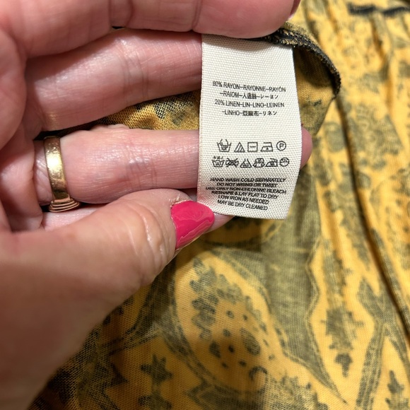 FREE PEOPLE MIMI PRINTED HALTER Tunic TOP - Picture 9 of 9